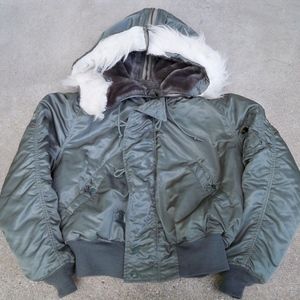 Vintage USAF Flyer's Jacket Snorkel Parka Large